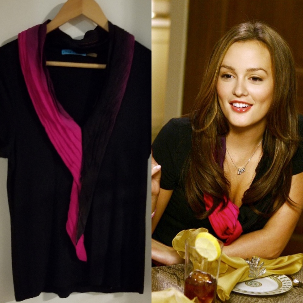 Alice + Olivia Blouse ASO Blair Waldorf